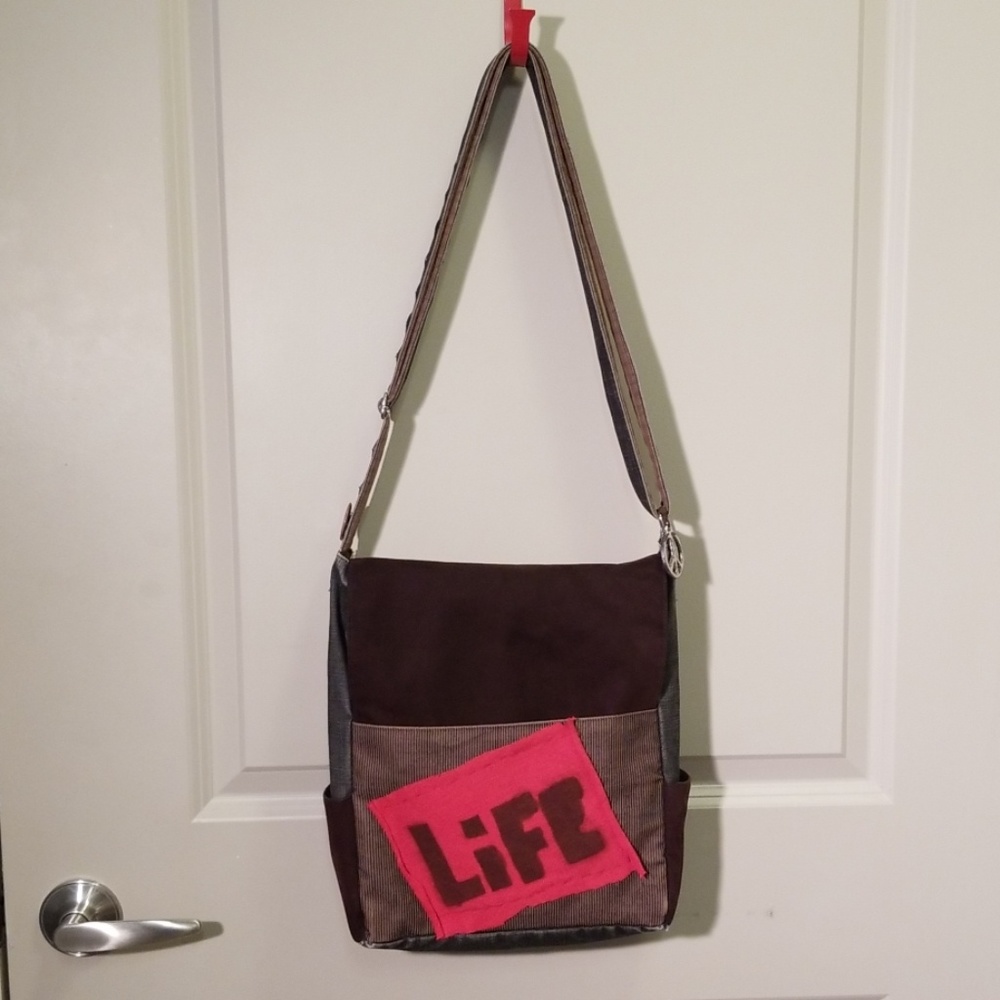 Sak Saum Cotton Crossbody bag